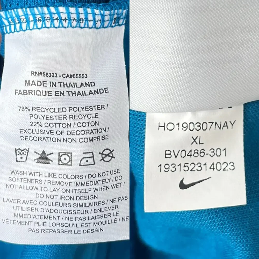 Nike teal mock you